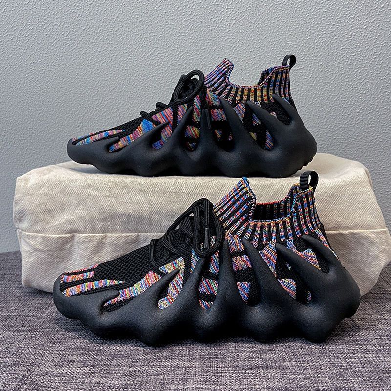 Octopus new arrivalcasual sneakers, running shoes, breathable spring autum flying woven shoes, easiest for matchins lightweight trendy shoes