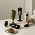 Stylishins high-looking mug household water cup goblet ceramic coffee cup couple christmas gift cup