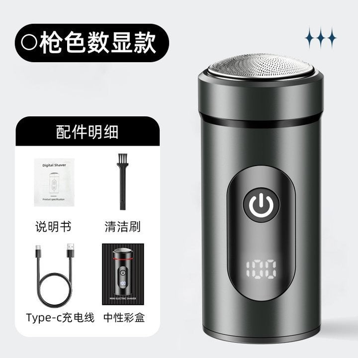 New reciprocating electric shaver - travel-friendly, compact, portable mini razor - electric, washable, home beard trimmer