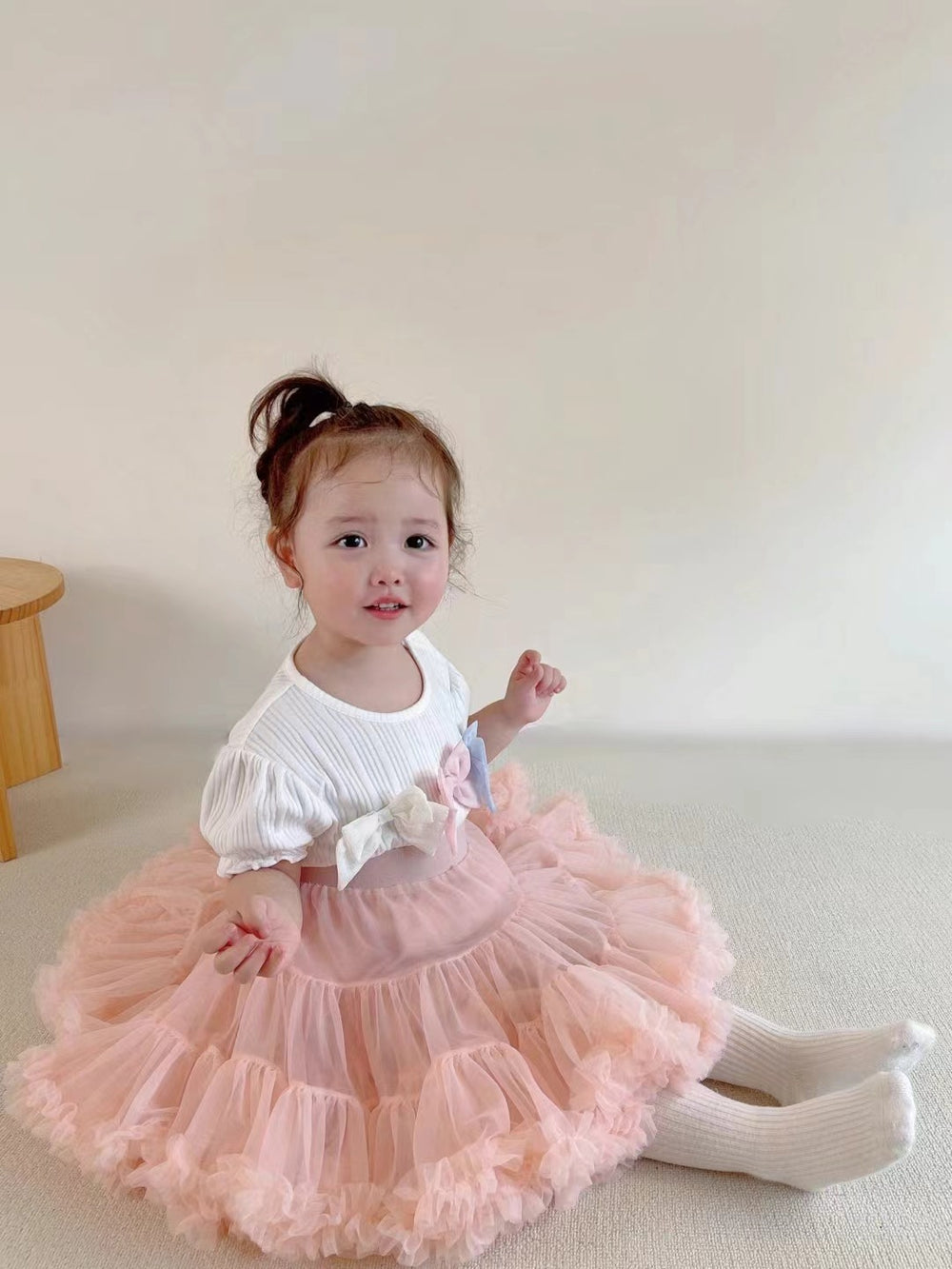 spring girls' tutu skirt - cute, fluffy, and mesh skirt