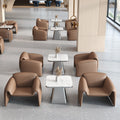 Commercial negotiation table sofa beauty salon rest area office reception single sofa table and chair combination