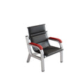 Office sofa coffee table combination lounge row chair simple three-slot iron frame bench aisle waiting sofa chair