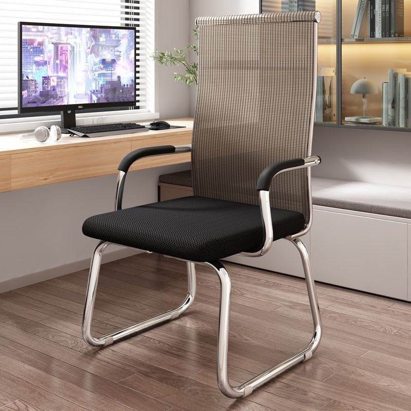 Minimalist modern office chair - comfortable ergonomic computer chair - curved conference chair - mahjong chair - student dormitory backrest chair