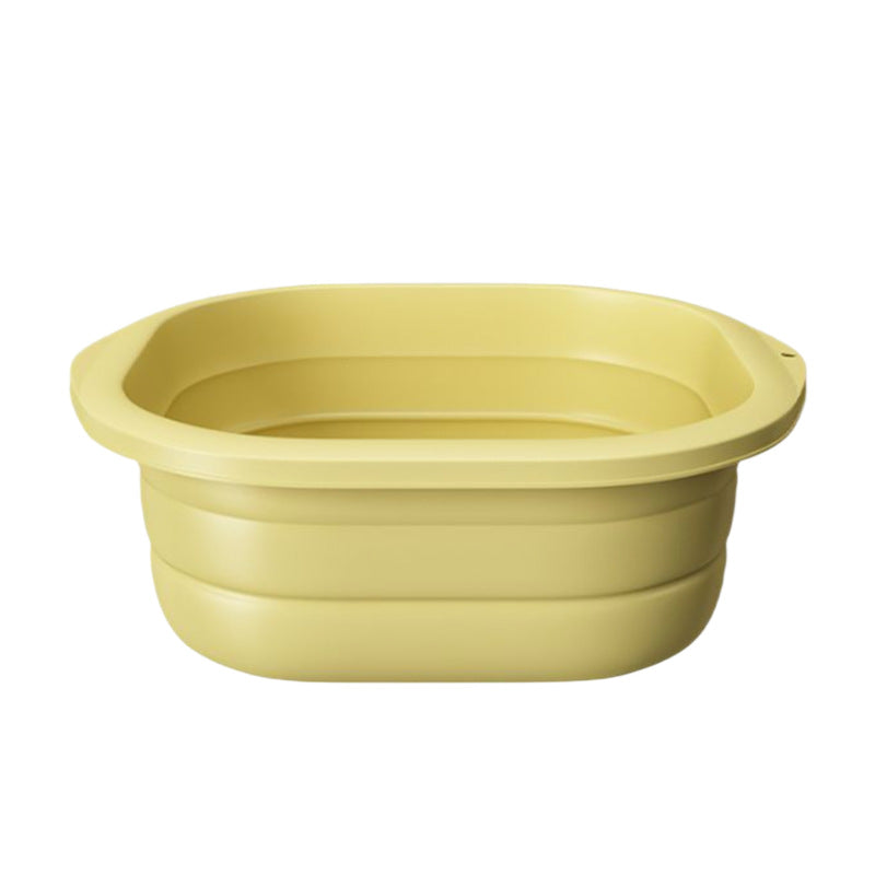 Collapsible washbasin - portable travel basin, thickened plastic basin, available in small and large sizes, perfect for home, dorm, and laundry use