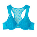 wholesale sexy plus sizeintimatesfrench front button push-up breathable big breasts appear small ultra-thin printed mesh bra