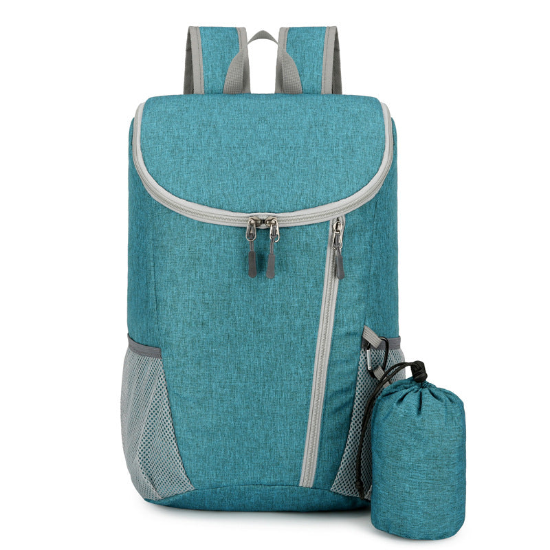 Outdoor folding backpack casual storage bag  new large-capacity backpack outdoor travel sports backpack