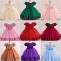 Children's runway performance evening dress