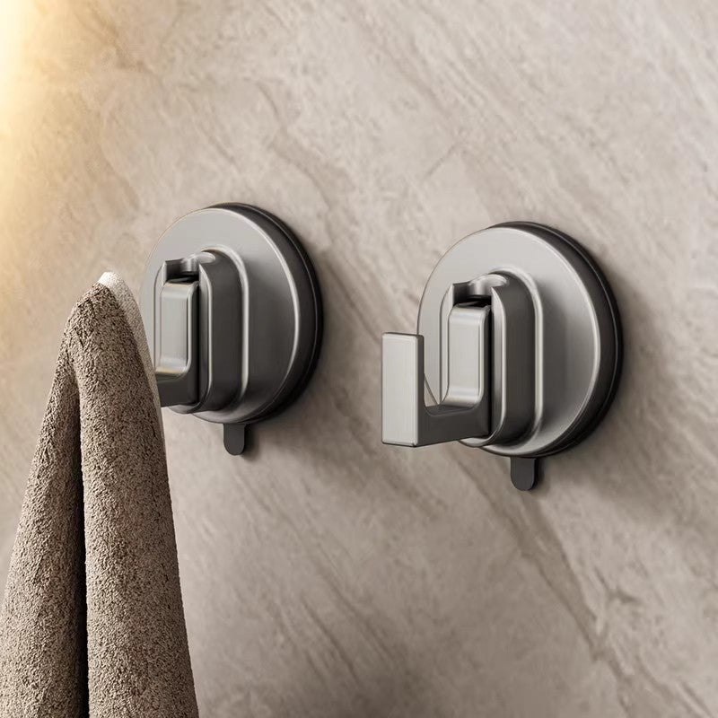 Suction cup clothes hook wall hanging wall vacuum punch-free wall bathroom kitchen door back traceless hook towel hook
