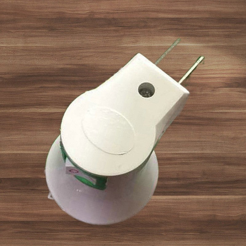 With switch plug-in wall screw conversion lamp holder manufacturer E27 flat mobile LED lamp holder, round plug specification plug