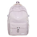 Backpack girl's friend: fresh, japanese-style school backpack - large capacity, cute color block design for middle and high school students
