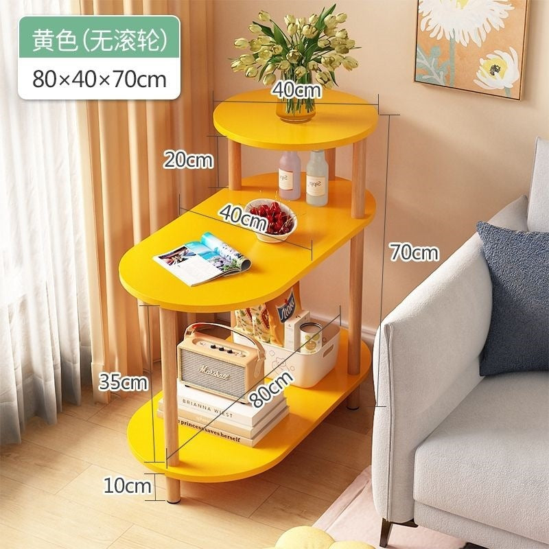Sofa side table, small coffee table, mini tea table, side cabinet, living room square table, bedside table, corner table, side table, side cabinet