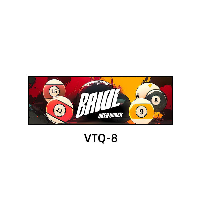 Billiard room decorative painting industrial style bar KTV box hanging painting entertainment club pool hall graffiti billiards mural