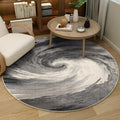 Carpet round new chinoiserie chinese style study chair floor mat computer study table foot mat gaming chair bedroom bedside