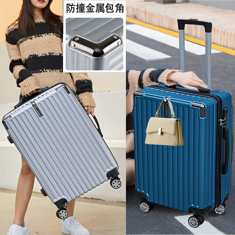 Luggage trolley case Universal wheel Internet celebrity suitcase 20 student female male boarding case Password case 24 suitcase 22 inches