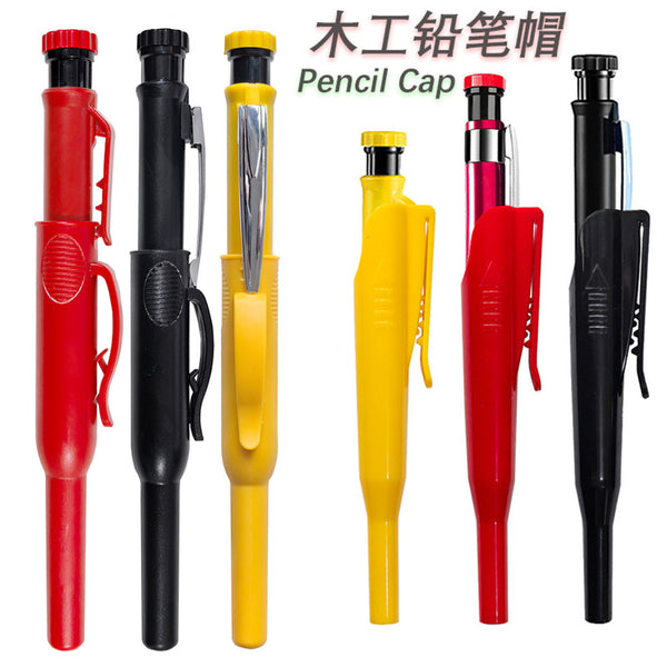Woodworking pencil cap protective cover, pencil nib protective cover ABS material upgrade wholesale deep hole woodworking pencil cover