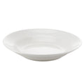 Pure white ceramic plate for home hotel western food steak plate deep plate flat plate commercial round dish plate microwave oven applicable
