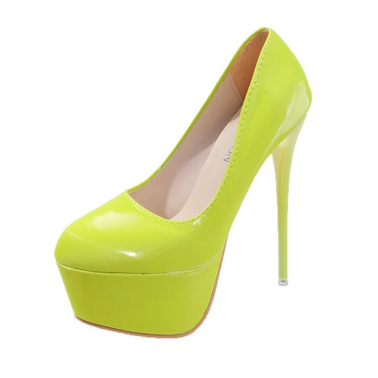 Super high heel plus size new heeled pumps 2026 summer new stiletto sexy barbie pink platform women's shoes trendy