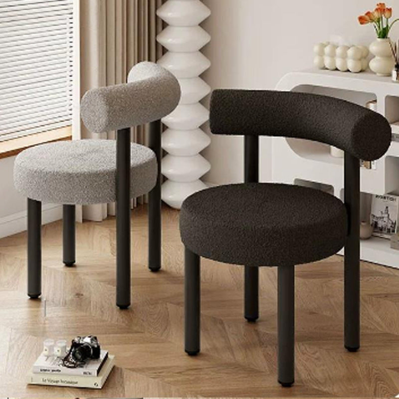 Bedroom dressing table makeup backrest chair for homecasual casual dining chair manufacturer cashmere nail salon seat