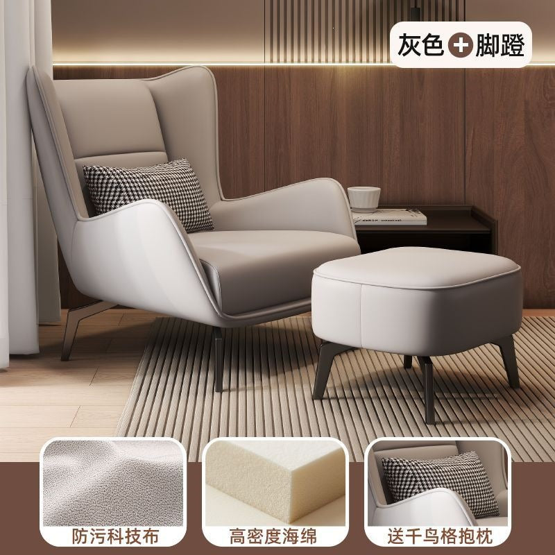 Bedroom modern single chair casual living room reclining single sofa accessible luxury lazy balcony designer for home sofa