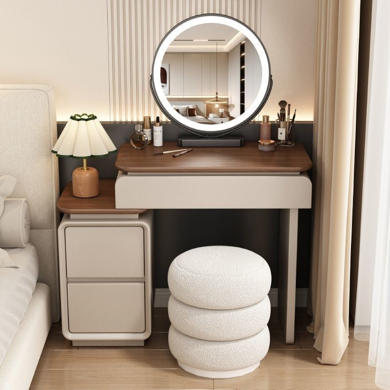 Cosmetic table bedroom medieval style casual modern dressing table chest of drawers all-in-one bedside dressing table accessible luxury cosmetic table