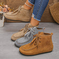 Exportautumnew arrivalfashiontasseltie backflatshidden heelflats women's boken shoeseasiest for matchcasualflats