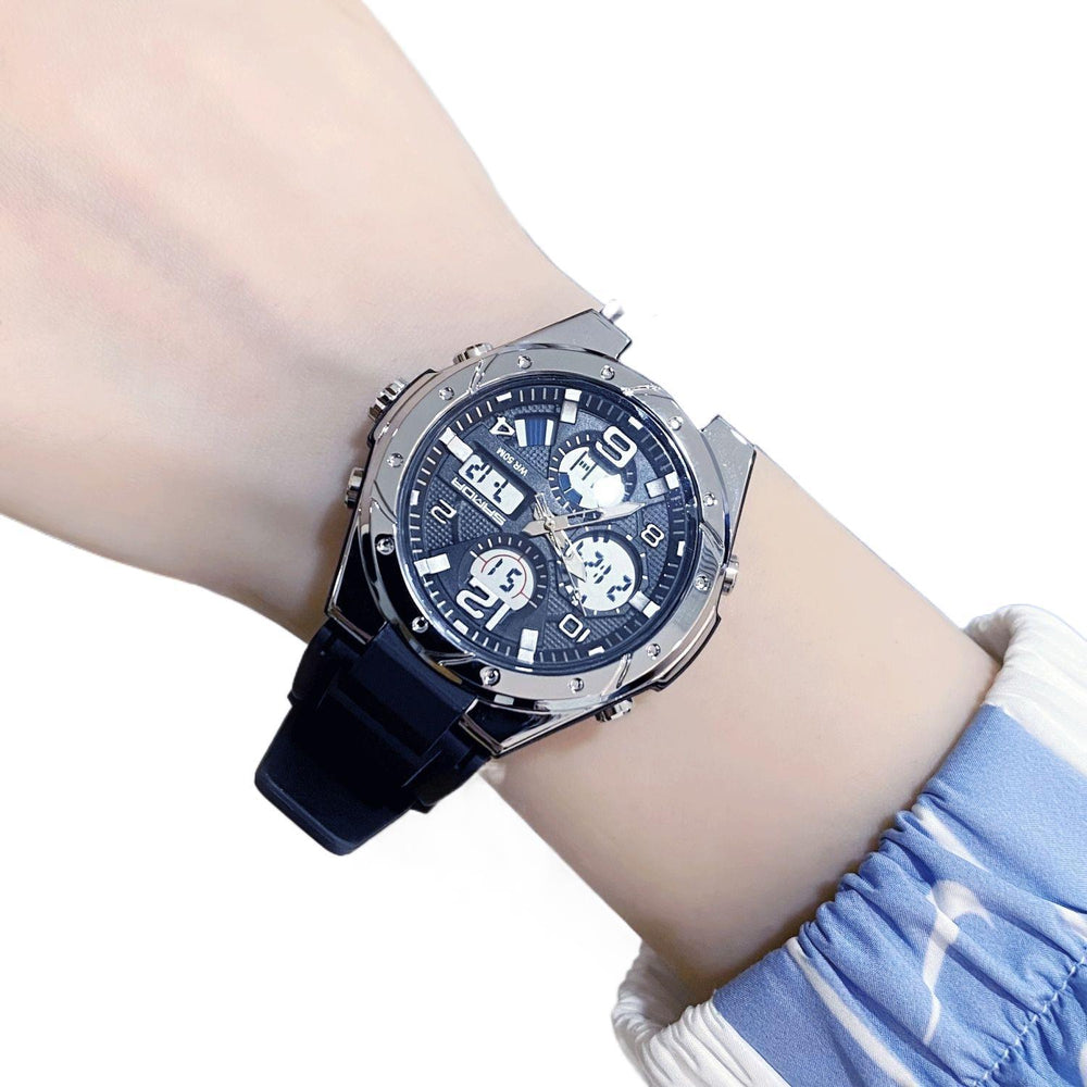 Teen girls' watch - trendy student style, middle & high school, kids' sports watch, luminous, waterproof, multifunctional electronic watch for girls