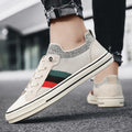 Canvas men's shoes 2025new arrivalspring breathable thin deodorizing filtercasual sneakers slip-on lazy old beijing cloth shoes