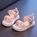 Girls' sandals: new  summer fashion, cute princess shoes for kids, baby beach sandals, soft-soled slides for girls