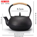 Iron kettle small ding cast iron teapot wholesale stove tea pot retro japanese style water kettle tea set suit wholesale