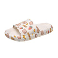 Women's new summer slippers: cloud-like comfort, cute & trendy, perfect for indoor/outdoor wear, soft sole, bathroom-friendly, non-slip, cartoon design, student-friendly sandals