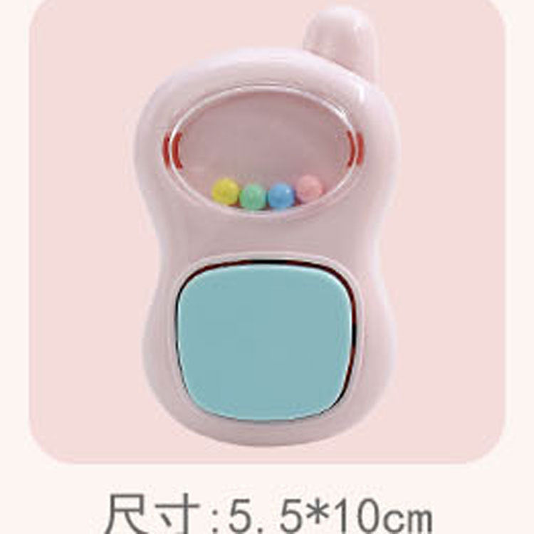 Bulk rattle can be boiled teeth bite baby rattle hand ring ball bulk bed hanging bell baby toy accessories