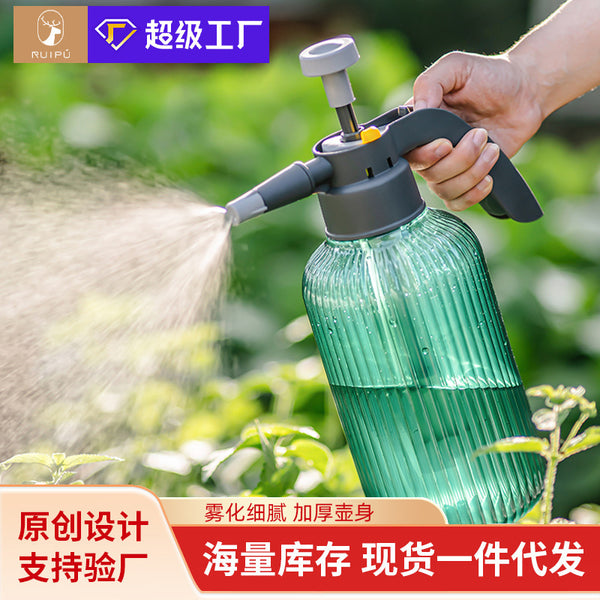 Thickened air pressure watering spray pot watering kettle watering kettle gardening tools sprayer kettle disinfection shower pot
