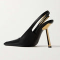 2026 summer new european and american style square toe stiletto heel sandals - patent leather upper, rubber sole, microfiber lining - women's shoes