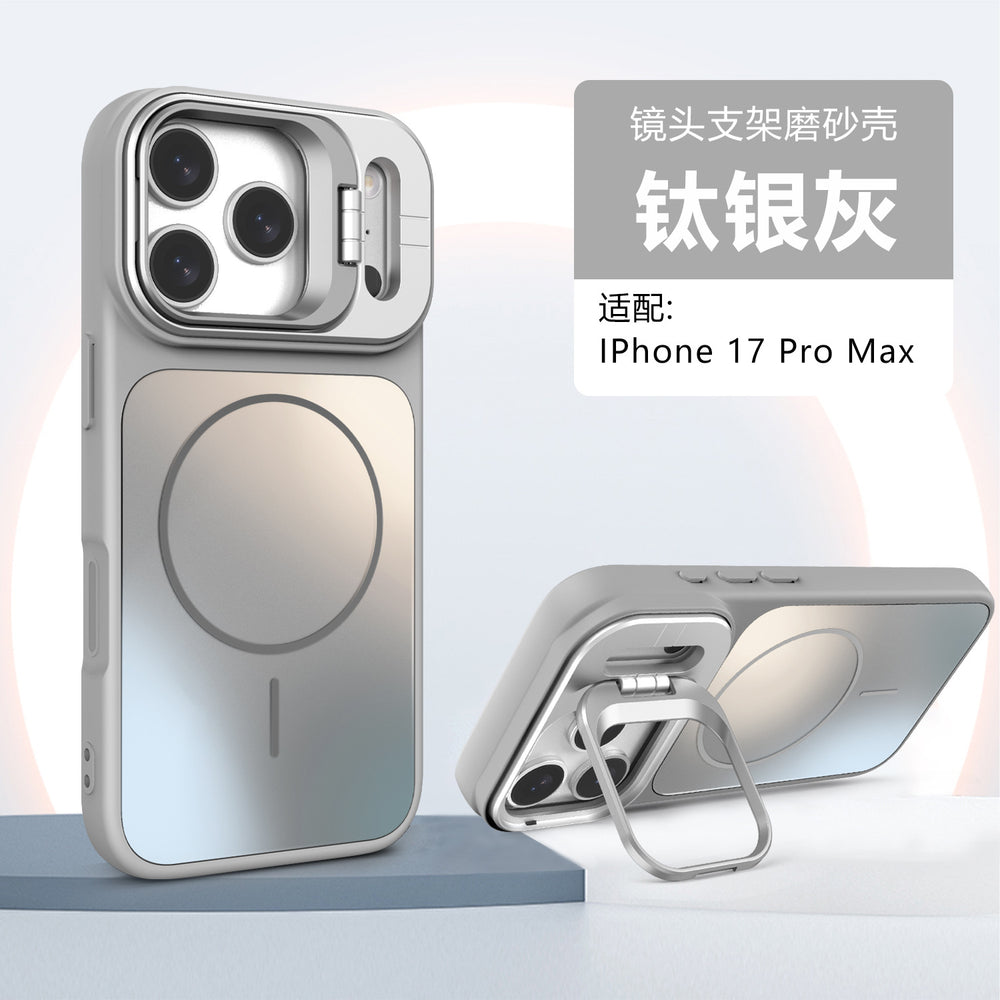 New 17-in-1 lens adapter matte magnetic case for iphone 17 pro max, compatible with iphone 16