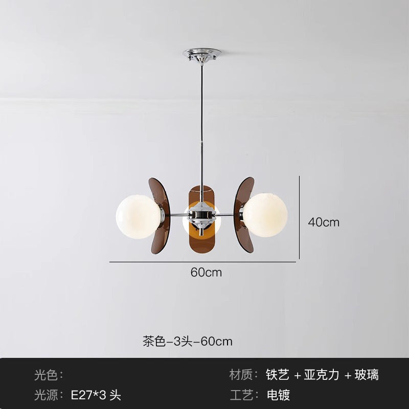 Full Spectrum Magic Bean Living Room Chandelier Memphis Medieval Vintage Creative Premium Bedroom Study Bauhaus Lighting