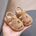 Baby sandals summernew arrival boys soft bottom toe cap toddler shoes baby shoes kidsnon-slip upgraded calling shoes