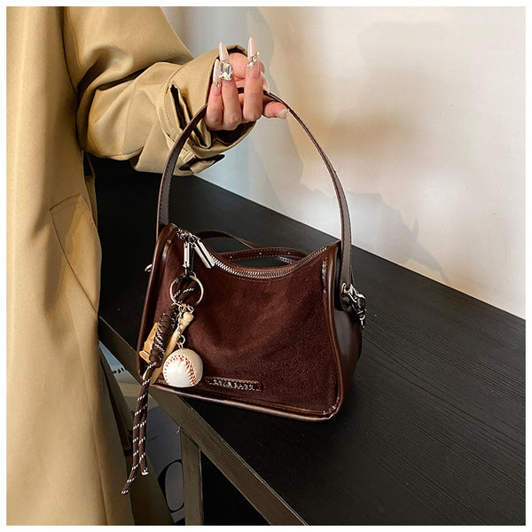 Underarm bag women's autumn versatile 2025 new fashion chain shoulder messenger bag high-end sense work small bag