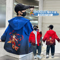 Boys' gradient hooded windbreaker - new autumn  collection - stylish casual jacket for boys and teens