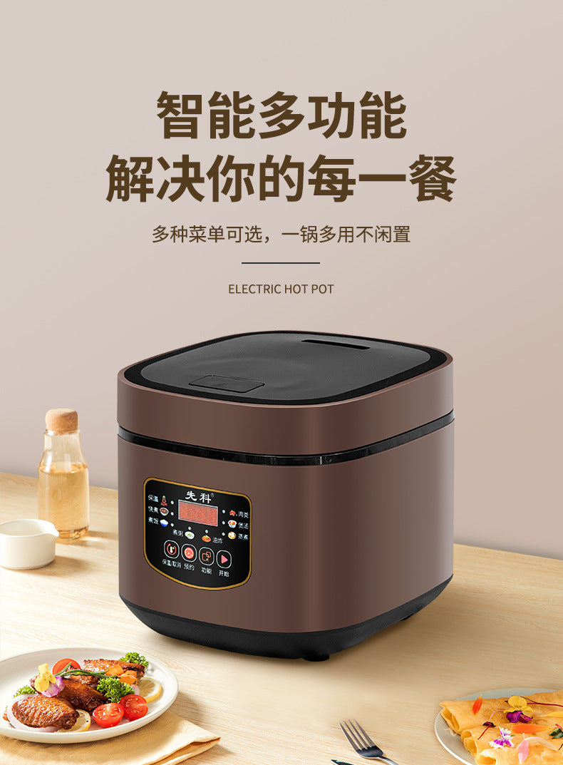 Rice cooker 3-4 people household 5l intelligent large capacity electric rice cooker automatic electric cooking pot cake rice cooker manufacturer batch