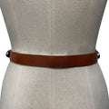 60061#   fashion retro carved double-ended buckle belt - european and american style versatile women's waist belt