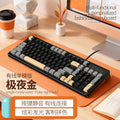Silver sculpt k10 wireless bluetooth tri-mode gaming keyboard - usb silent rgb wired office rechargeable pc - rohs compliant for cross-border e-commerce