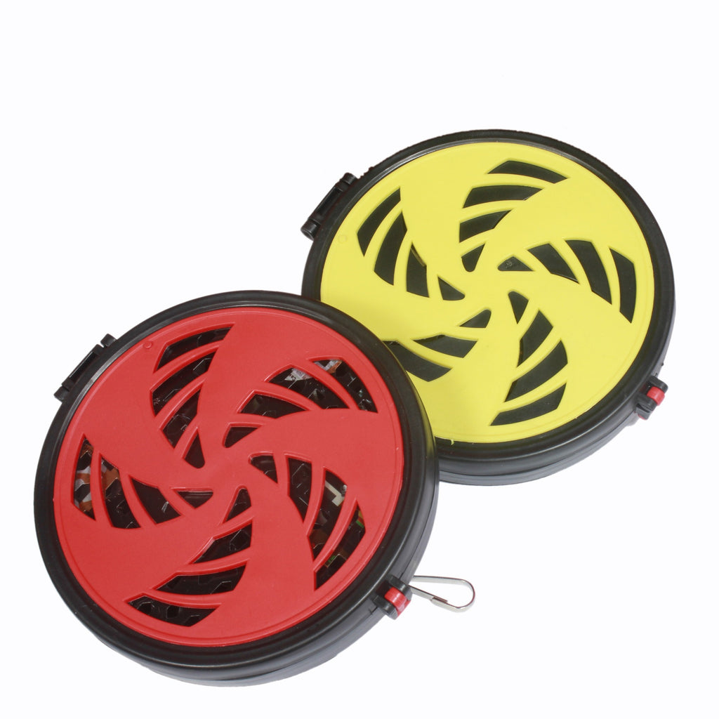 Outdoor mosquito coil disc summer fishing mosquito repellent fireproof cover plastic mosquito coil disc portable can be hung indoors mosquito coil box
