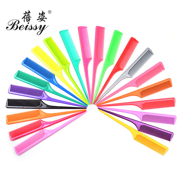 Directly from the manufacturer Plastic Color Thick Tail Combs, Dense Tooth Hair Combs Hair Salon Home Styling Combs Hair Tools