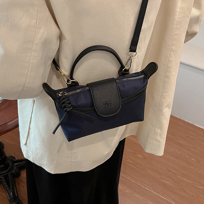 Fashion trend retro portable tote bag women's 2025 new casual versatile shoulder messenger bag