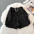 European and american cross-border new arrival:  fashion rhinestone tassel shorts - sexy women's european & american style