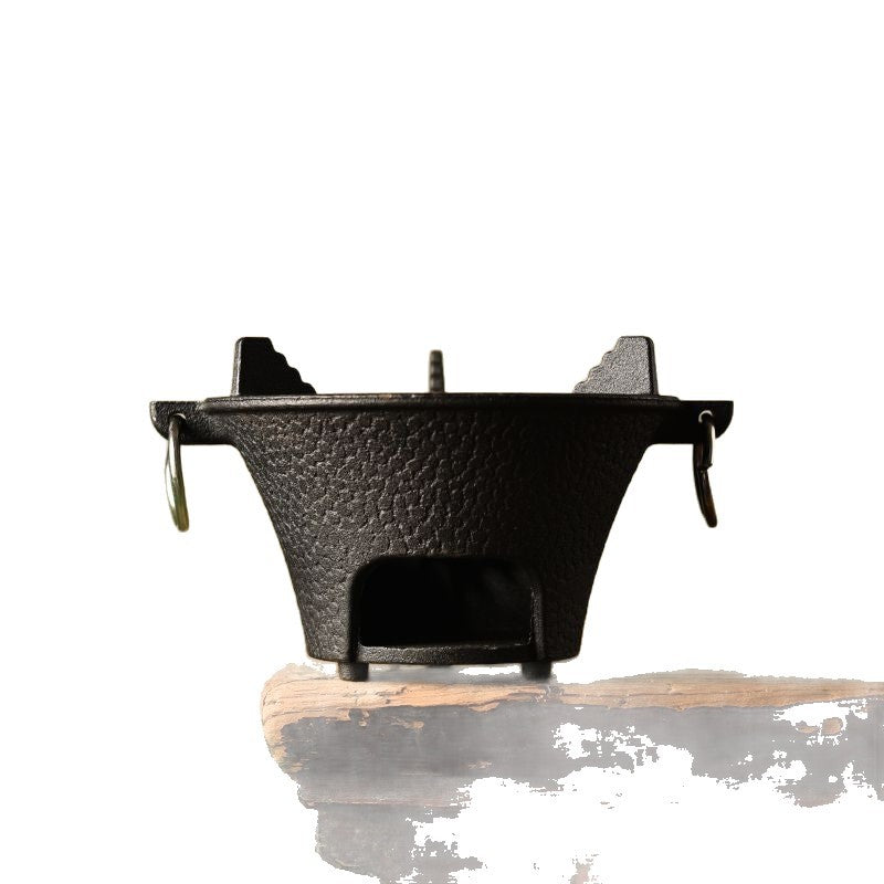 Stove tea kettle suit complete set of cast iron charcoal stove liangyi hook charcoal stove boiling water ceramic for home teapot handle kettle