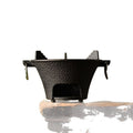 Stove tea kettle suit complete set of cast iron charcoal stove liangyi hook charcoal stove boiling water ceramic for home teapot handle kettle