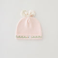 Skin-friendly cotton newborn hat, soft fetal cap, cute and comfortable baby hat, small butterfly design, one size fits all, double layer hat