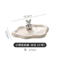 Inspopular same style electroplating photo props desktop jewelry storage display tray tea break stall accessible luxury display tray