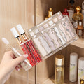 Mirror cabinet storage box wall-mounted bathroom wash toilet mirror door back lipstick cosmetics mask bathroom cabinet storage rack